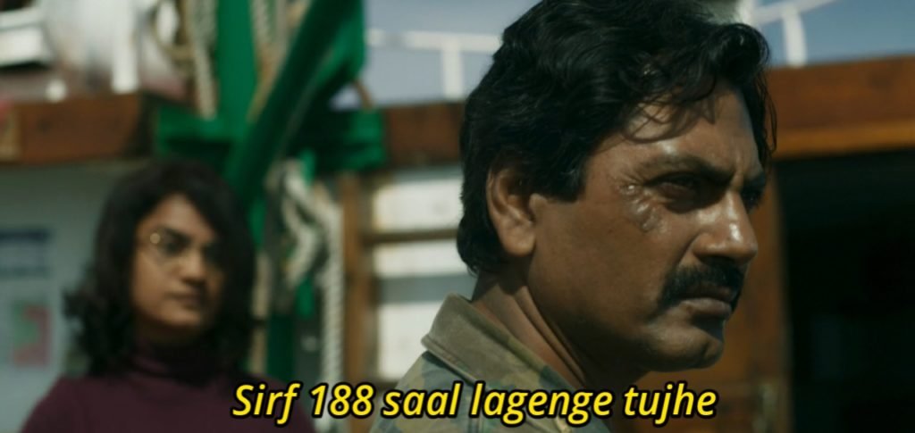 Sirf 188 Saal Lagenge Tujhe - sacred games 2 meme template