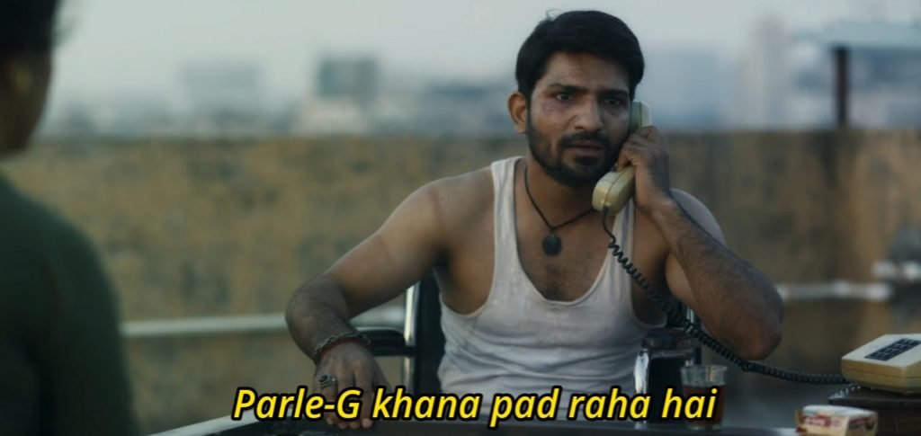 bunty parle-g khana pad raha hai meme template of sacred games 2