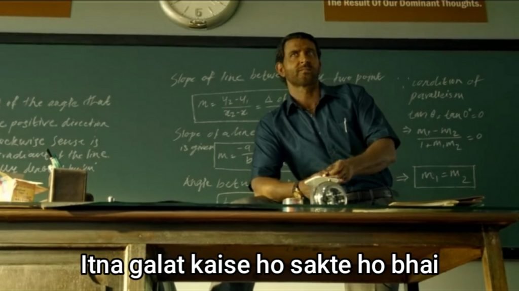 Itna galat kaise ho skte ho bhai meme templates - Super 30 meme template - Hritik Roshan meme templates - Super 30 Anand sir Hritik roshan classroom meme templates