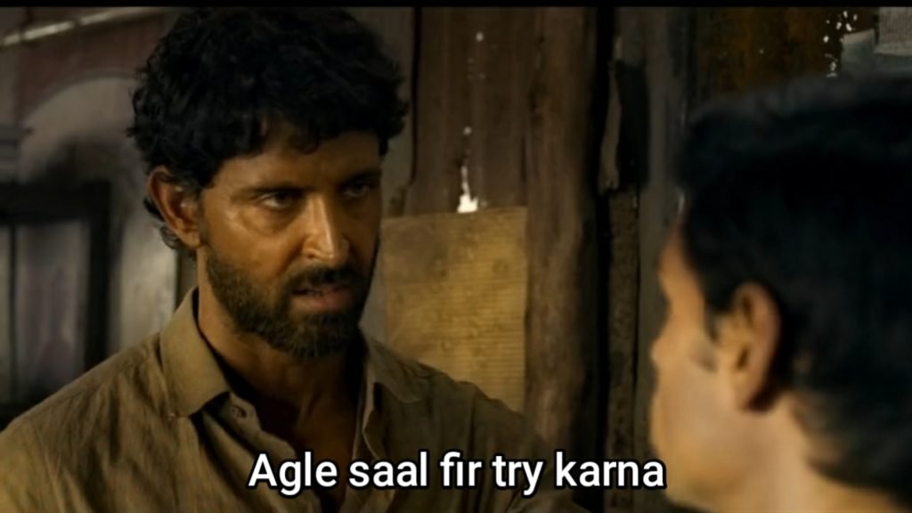 Agle saal fir try krna meme template