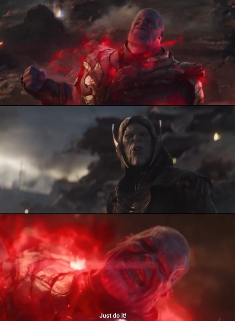 But sire it will kill us all just do it meme template - Thanos order for attack from spaceship meme template - Avengers Endgame meme templates