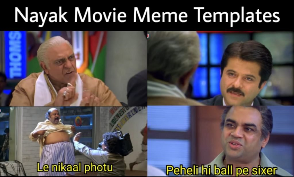 Nayak Movie Meme Templates