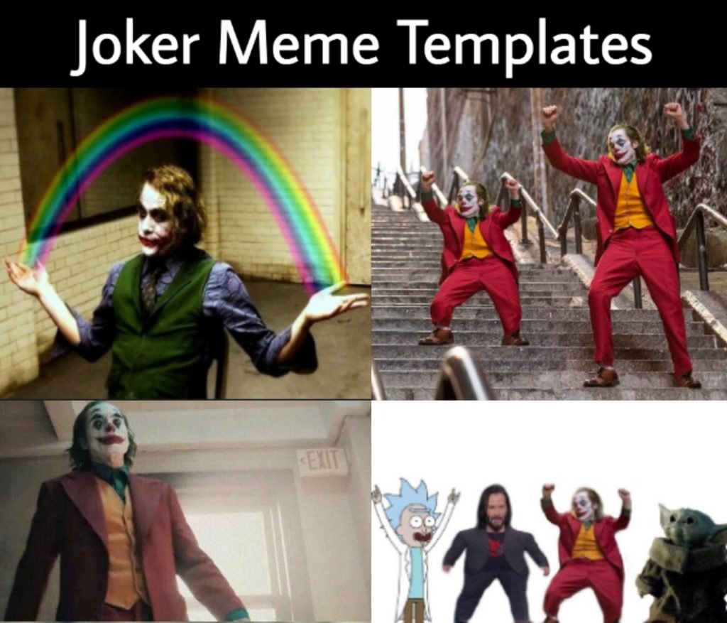 Joker Meme Templates