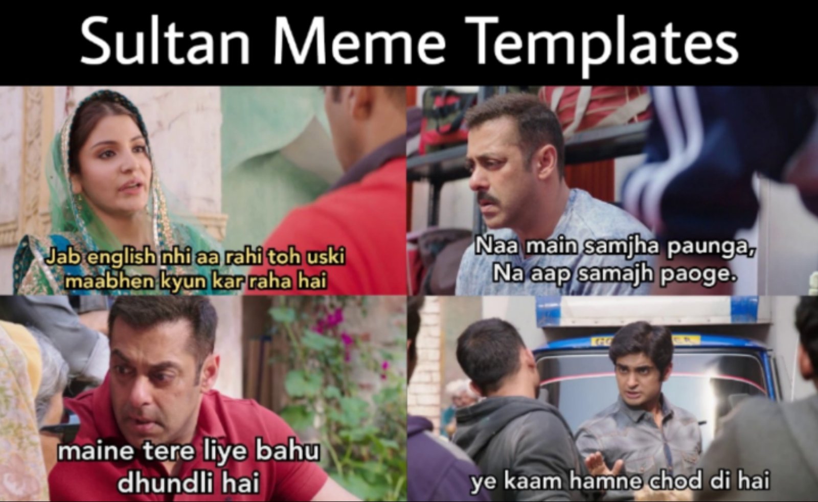 Sultan Meme Templates