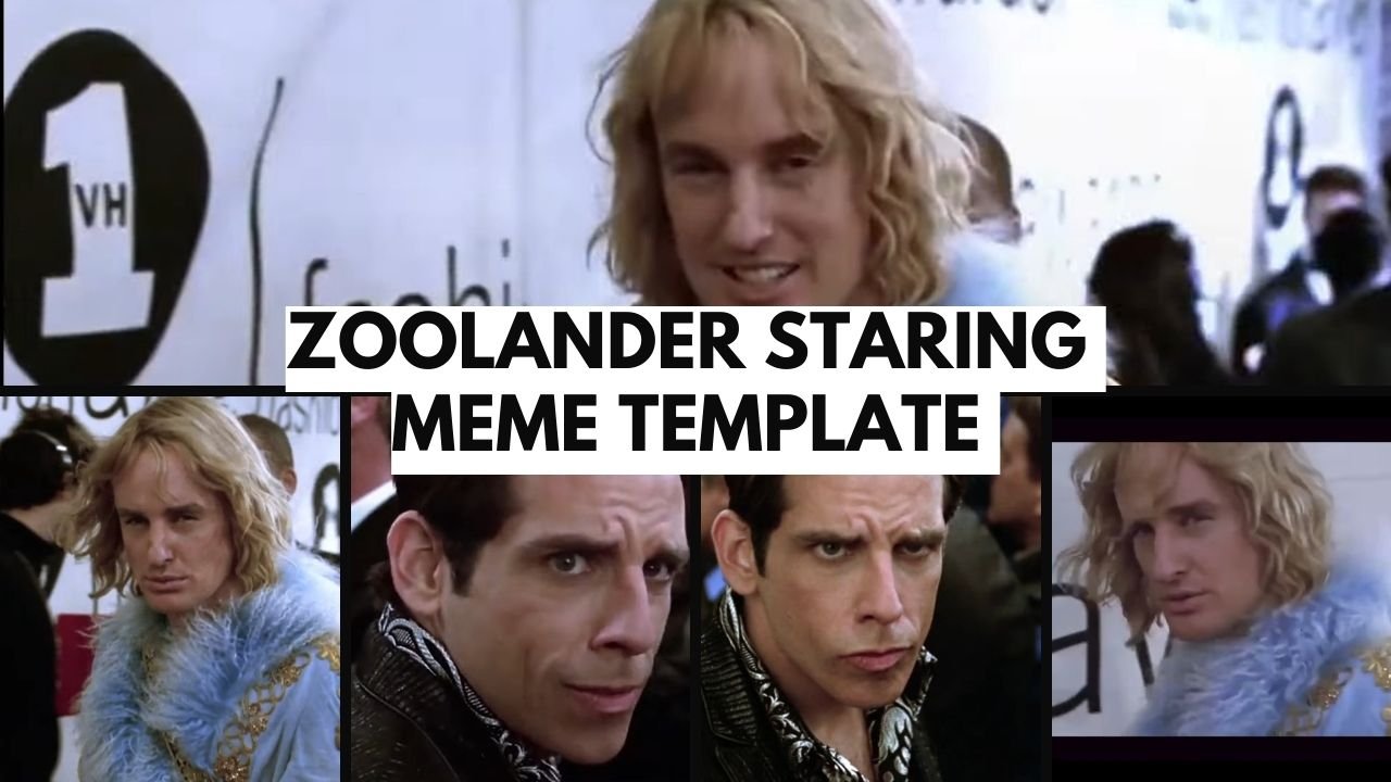Zoolander Meme Template Download