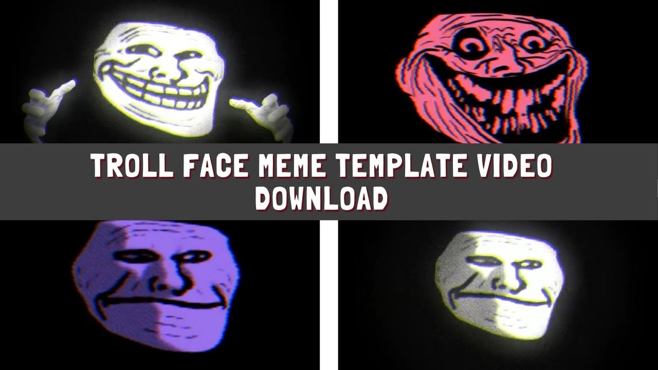 Creepy troll face meme