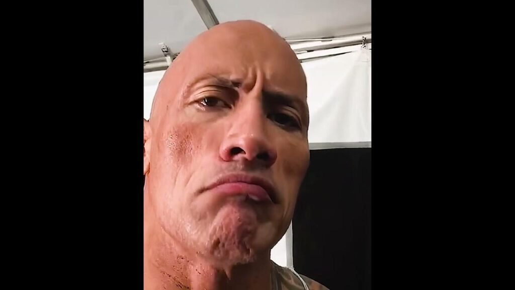 The Rock Eyebrow Raise